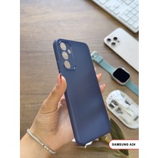 Samsung Galaxy A24 Uyumlu Süper Ince Mat Ultra Thin Silikon Kılıf