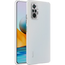Redmi Note 10 Pro Uyumlu Süper Ince Mat Ultra Thin Silikon Kılıf