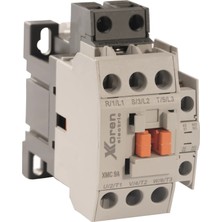 Xkoren 18A 3 Kutup Ac Tip 220V 7.5kw 1no-1nc 22 Kasa Güç Kontaktörü