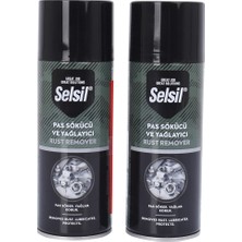 Selsil 2 Adet Pas Sökücü ve Yağlayıcı 400ML Sprey X2