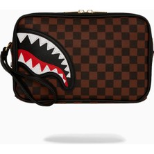 Sawtooth Sharks In Paris Toiletry Brick, Lüks Kompakt Kozmetik Çantası