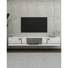 Aredamdd Duvara Montaj Tv SEHPASI-TD150 Beyaz-Altın