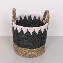 Mylamp Urla  31X30X38 Cm. Muz Lifi El Yapımı Sepet M