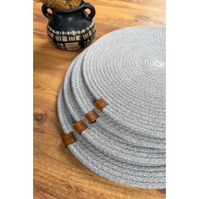 4 Adet Supla Amerikan Servis Çeyiz Servis Tabak Tava Tencere Altlığı Sofra Masa Servis Sunum