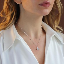 3 Yapraklı Yonca Gümüş Kolye