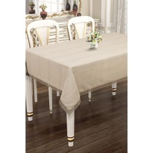 Asu 160X220 cm Tek Masa Örtüsü Cappucino