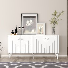 Medact Konsol Beyaz Gümüş