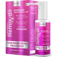 Rhrı Women's Remixidil Unscented Topical Solution 1 Aylık 60ML