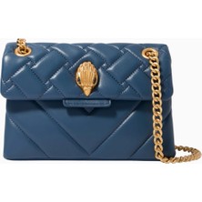 Mini Kensington Leather Shoulder Bag, Lüks Deri Omuz Çantası
