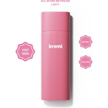 Kremi BB Krem SPF 50+ | Ton Eşitleyici, Aydınlatıcı | Tüm Cilt Tipleri İçin 50 ml Peptit İçerikli
