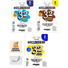Ankara 7.sınıf Güçlendiren 32 Haftalık Matematik Sosyal Bilgiler Ingilizce Denemeleri Hedef Deneme