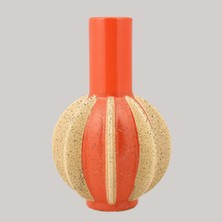 Vitale Seramik Turuncu Summer Vazo 21*21*33 cm AK.KD0023