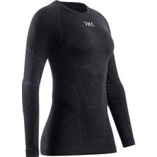 X-Bionic Symbio Merino Shirt Ls Wmn Kadın Siyah Içlik Üst