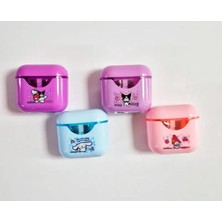 Cg Kids Kuromi Hazneli 2 Boy Çift Bıçaklı Kalem Traş Ister 1 Adet Ister 2 Adet Ister 4 Adet