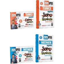 Indeks 2026 Kpss Türkçe + Matematik Video Ders Notları + Soru Bankası 4 Lü Set