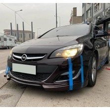 Opel Astra J Hb Makyajlı Kasa Ön Ek Karlık Mat Siyah Plastik 2012-2015