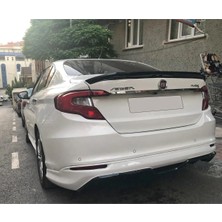 Fiat Egea Spoiler Parlak Siyah Plastik Spoyler