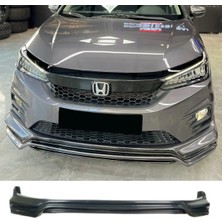 Honda City Ön Ek Karlık Mat Siyah Plastik 2022+