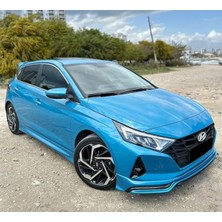Hyundai I20 Ön Ek Karlık Mat Siyah Plastik 2019+
