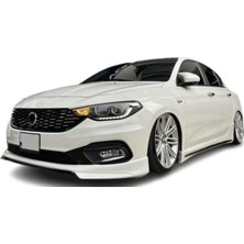 Fiat Egea Yan Marşiyel Çıkıntılı Mat Siyah Plastik 2 Adet