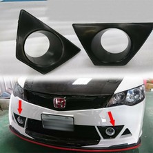Honda Civic Mugen Rr Sis Çerçevesi Parlak Siyah Plastik