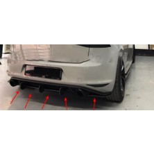 Vw Golf 7 R Tampon Flap Flaplar Splitter Bıçak