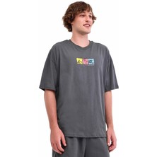 Kinetix ml Luela 11HS102 5fx Gri Erkek Kısa Kol T-Shirt
