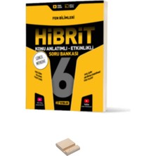 Hız Yayınları 6. Sınıf Hibrit Etkinlikli Fen Bilimleri Soru Bankası ve Telefon Standı