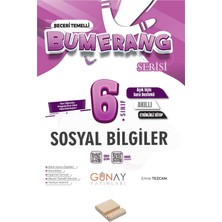 Günay Yayınları 6. Sınıf  Bumerang Etkinlikli Sosyal Bilgiler  + Telefon Standı