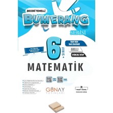 Günay Yayınları 6. Sınıf  Bumerang Etkinlikli Matematik + Telefon Standı