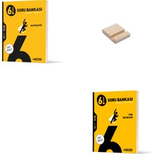 Hız Yayınları 6. Sınıf Matematik ve Fen Bilimleri Soru Bankası + Telefon Standı
