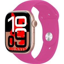 Bunnys Apple iPhone 16 Pro Max Uyumlu Pembe Akıllı Saat WATCH10 2025 Hediyeli Amoled Ekran