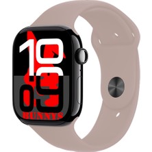 Bunnys Apple iPhone 12 Uyumlu Gül Akıllı Saat WATCH10 2025 Hediyeli Amoled Ekran