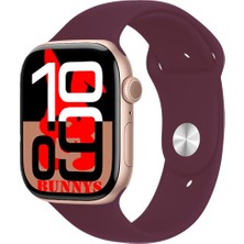 Bunnys Reeder P13 Blue Max Uyumlu Bordo Akıllı Saat WATCH10 2025 Hediyeli Amoled Ekran