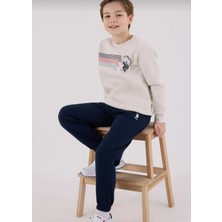 U.s. Polo Assn Erkek Çocuk Bej Eşofman Takımı