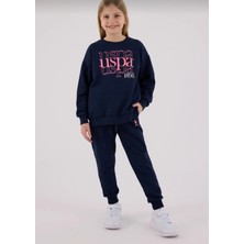 U.s. Polo Assn Kız Çocuk Lacivert Eşofman Takımı