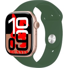 Bunnys Samsung Galaxy S24 Uyumlu Haki Akıllı Saat WATCH10 2025 Hediyeli Amoled Ekran