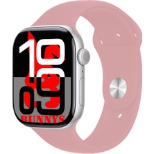 Bunnys Apple iPhone 8 Plus Uyumlu Tozpembe Akıllı Saat WATCH10 2025 Hediyeli Amoled Ekran