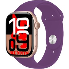 Bunnys Samsung Galaxy A30S Uyumlu Mor Akıllı Saat WATCH10 2025 Hediyeli Amoled Ekran