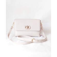 252ES458 Model Sarach Marka Bej Renk Omuz Çantası