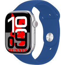 Bunnys Samsung Galaxy A11 Uyumlu Mavi Akıllı Saat WATCH10 2025 Hediyeli Amoled Ekran