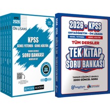 2026 Kpss Ön Lisans Soru Modüler Set Çözümlü - Ortaöğretim Ön Lisans Tek Kitap Soru