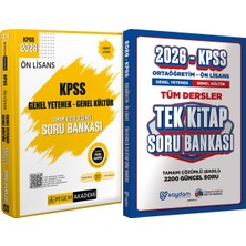 2026 Kpss Ön Lisans Soru Bankası Video Çözümlü - Ortaöğretim Ön Lisans Tek Kitap Soru