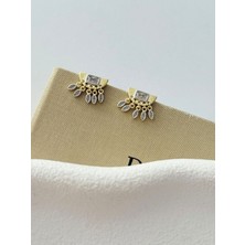 Gold Pul Sallantılı Küpe