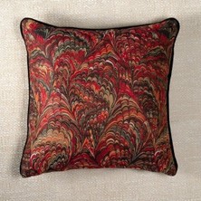 Caido Biyeli Dekoratif Kırlent Renkli 45X45