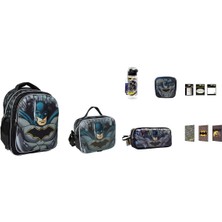 Renkli ve Kabartmalı Ilkokul Çantası Seti, 11 Parça, Şık ve Kullanışlı Tasarım