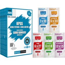 2026 Kpss Ön Lisans Soru Modüler Set Çözümlü - 5 Ders 31 Deneme