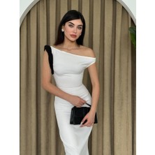Jovani Omuz Detaylı Elbise