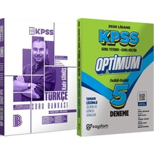 2026 Kpss Türkçe Tamamı Çözümlü Soru Bankası + Lisans Optimum 5 Deneme