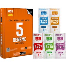 2026 Kpss Genel Yetenek Genel Kültür Çözümlü 5 Deneme - 5 Ders 31 Deneme